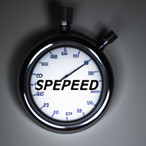 תמונה של שעון עצר המסמל את מהירות האתר